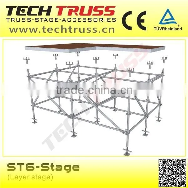 ST6-Stgae Heavy Duty Iron Layer Stage System photo-4