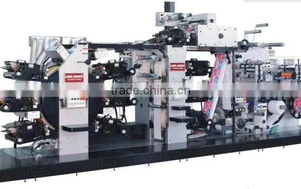 High Speed Rotary Letterpress Color Label Printing Machine photo-2