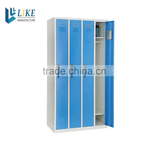 Knock Down Structure Stainless Steel Locker, Gym Metal Locker photo-4