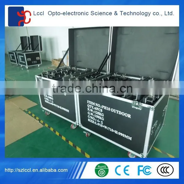 Full Color P10 High Definition Screen Semi - Outdoor Led Display