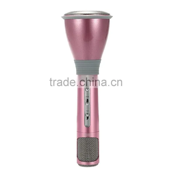 Mobile Phone Computer Tablet Bluetooth Handheld Speaker Portable KTV Karaoke Player Condenser Microphone Singing Record K068 photo-4