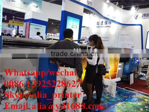 Eco Solvent Led uv Flatbed Printer uv Roll to Roll Printer 1024i Printheads 3.2m photo-3