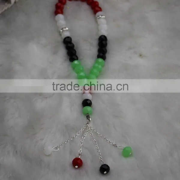 Yiwu Hot Seller 33 Pieces/strand Excellent Crystal Material Prayer Beads10mm Islamic Prayer Beads photo-4