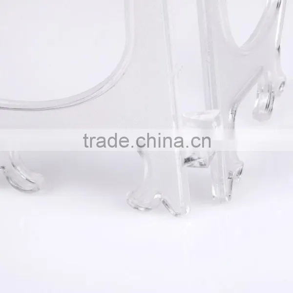 8"plastic Plate Stand, Clear Acrylic Plate Display Stand Quality Choice photo-3