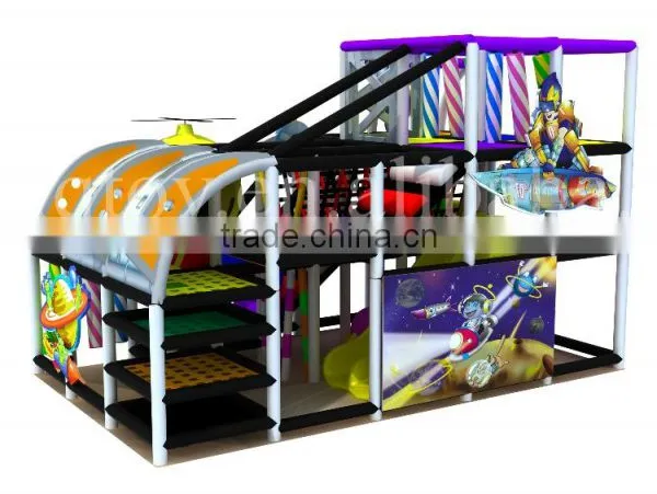 Popular Commercial Space Theme Children Ministry Indoor Playground for Sale photo-4