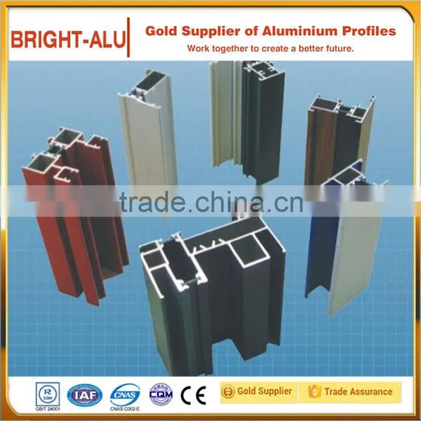 Economic High Quality Aluminium up and Down Sliding Pictures Profile Making Casting Doors and Windows 6000 Series photo-2