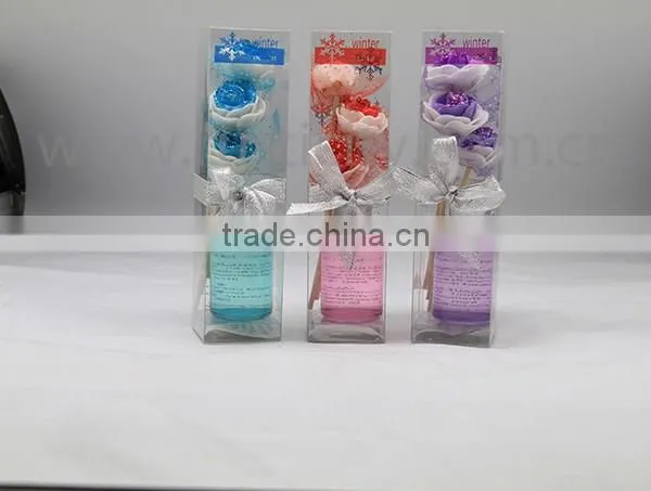 Aroma Diffuser Set With Gift Box Flower Reed Diffuser photo-4