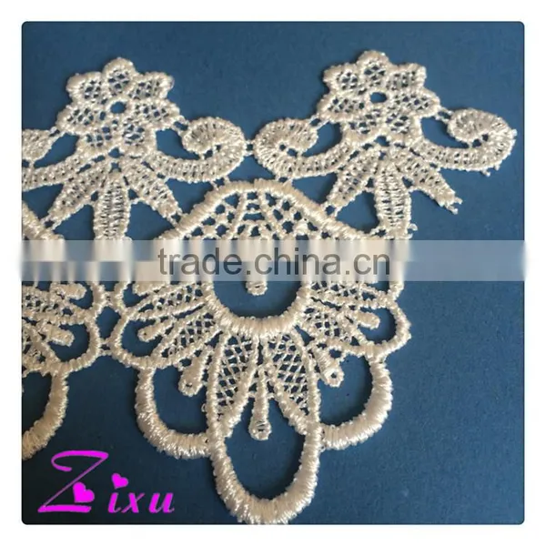 Nylon Material Trimming Type Embroidered Laces for Sarees Borders