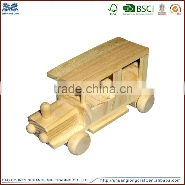 2015 New Arrival Unique Design Mini Car Wooden Toy ,handmade Antique Car Toys photo-4