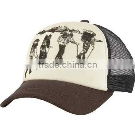 Cheap Plain Sponge Trucker Mesh Cap, Custom Printed Trucker Hats Wholesale