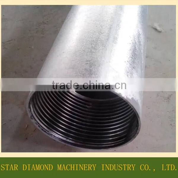 6" Galvanized Drill Rods, 152mm Galvanized Drill Pipes photo-2