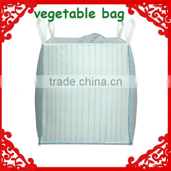 Breathable Feature High Quality FIBC Vegetable Packing Big Bag Supplier's Choice