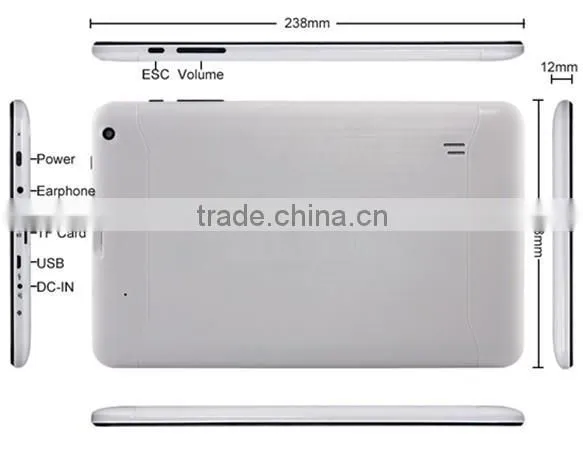 9 Inch A33 Quad Core Allwinner Cpu Tablet pc Mid More Colors Available for Kids photo-4