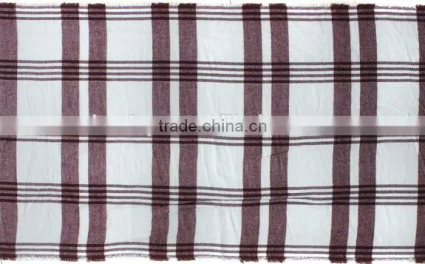 Plaid Tartan Brand Name Classic Oversize Winter Scarf photo-4