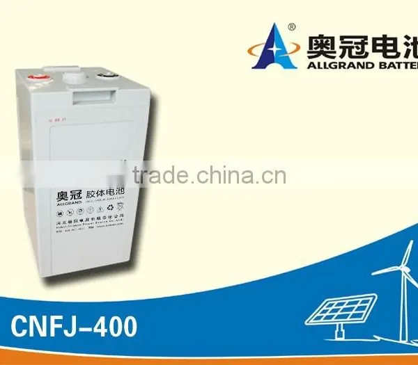 2V 400ah AGM Gel Deep Cycle Lead Acid UPS Battery
