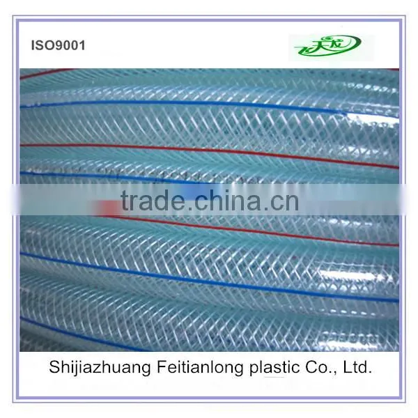 1" Transparent Braided Hose/pvc Braided Hose Pipe/plastic Fiber Hose Manufacturer photo-5