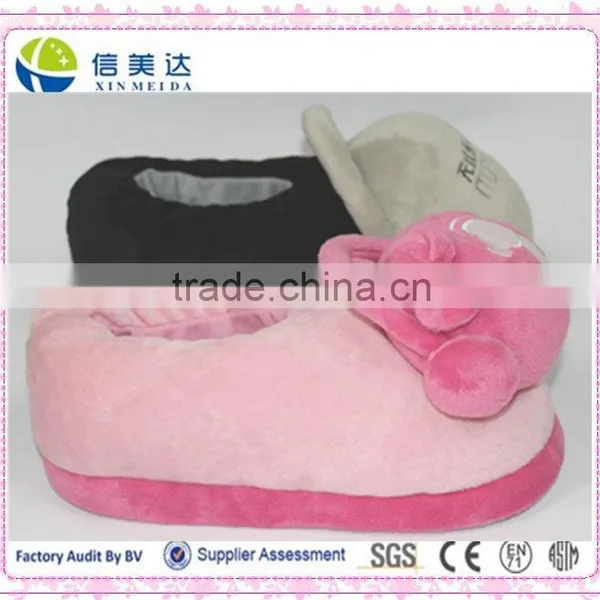 Plush Cartoon Slipper/customized LOGO photo-2
