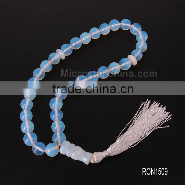 Wholesale Hot Sale Top Quality Allah Misbaha 33 Beads of Pink Quartz Tasbih Tesbih Tespih photo-2