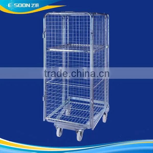 Welded Base Supplier Double Stack Cage for Storage & Move photo-4