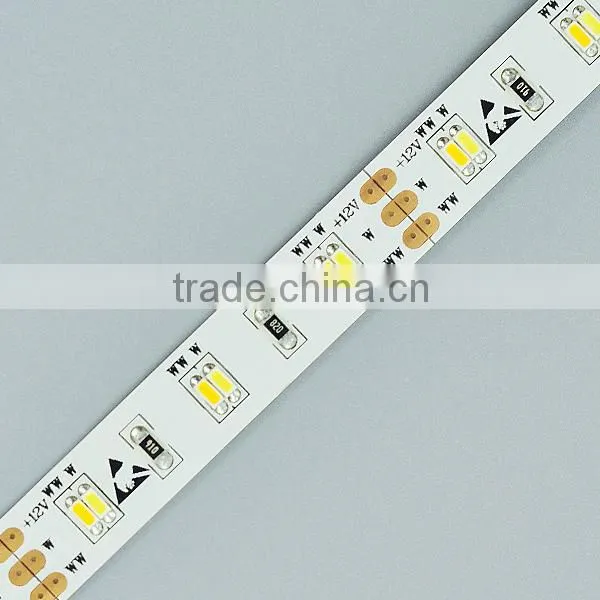 DC12V/DC24V SMD3014 CCT Color Adjustable LED Strip Warm White/ Cool White photo-2