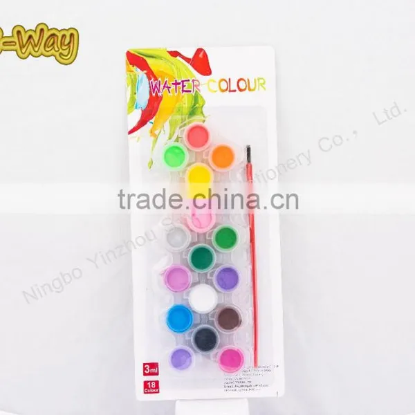Art Supplies Colors Water Color Paint Tray,strip Paint Pots 5ml