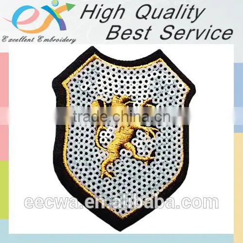 Professionally Custom Embroidery Sequins Emblem photo-4