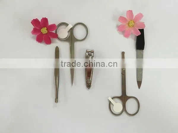 Foldable Real Leather Caes Manicure Set Beauty Tool photo-3