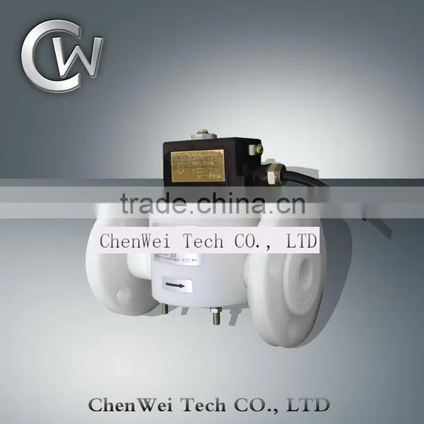 Corrosion-Proof PTFE Flange Solenoid Valve for Aggressive Fluid, Acid, Alkal, Oxidant photo-2
