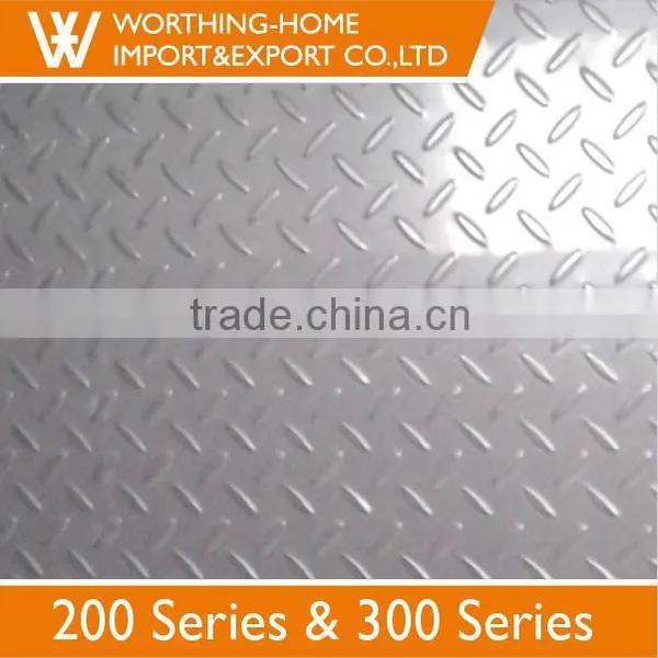 304 Stainless Steel Chequered Sheet For Stainless Steel Refrigerated Cabinet photo-6