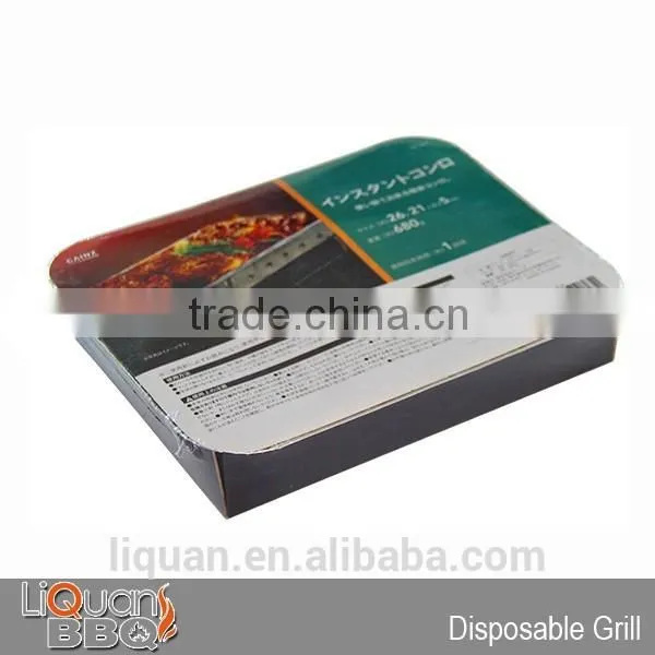 22*27*5 cm Disposable Barbecue Charcoal Grill, BBQ Grills Smokers