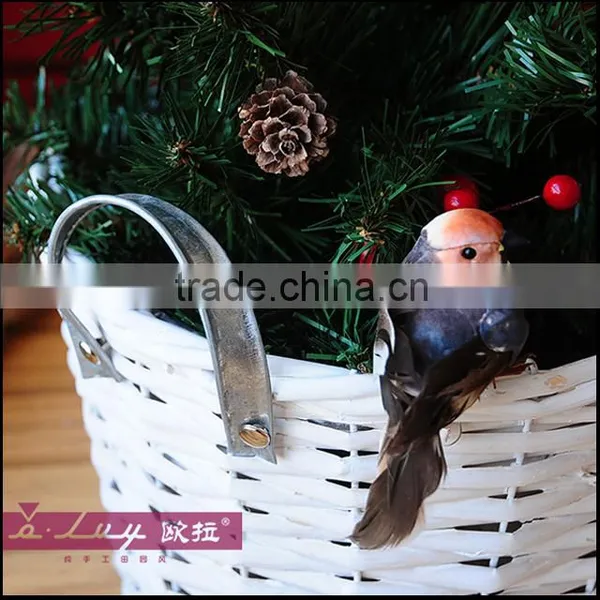 Willow Basket With Metal Handles photo-2