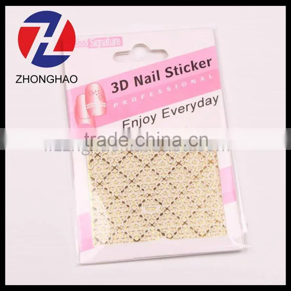 New Product 3D Pattern of Many Nail Sticker photo-3