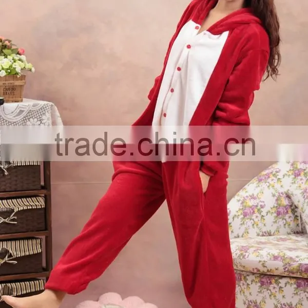 New Red Fox Ali Adult Animal Winter Fleece Onesie KK851 photo-2