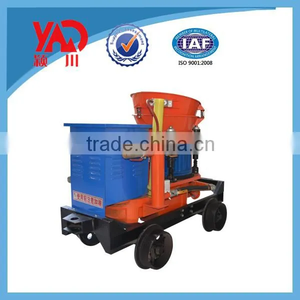 Construction Machinery Small Size Damp Refractory Spraying Shotcrete With OEM Service