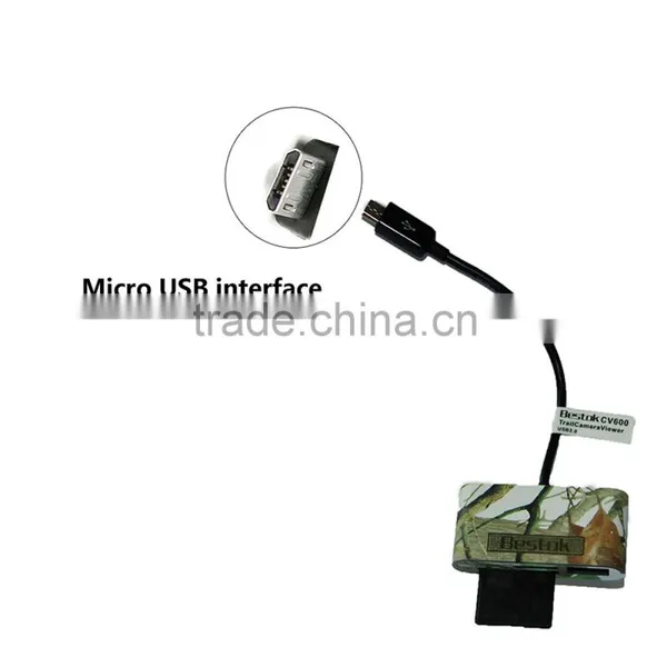 Bestok SD Card Reader with Micro USB 2.0 Connector for Android Devices with OTG Function CV600