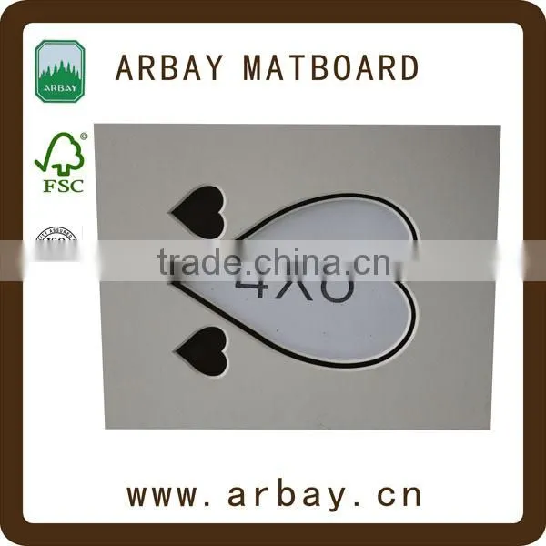Wholesale White Core 4 Ply Paper Picture Frame Bainbridge Mat Board Colors photo-3