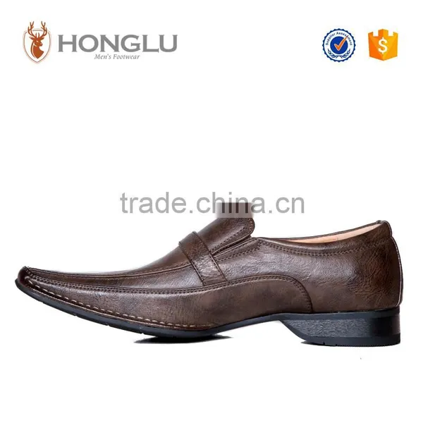 2016 Fashion Style Designer PU Dress Shoes Men, Slip On Men Dress Shoes photo-3