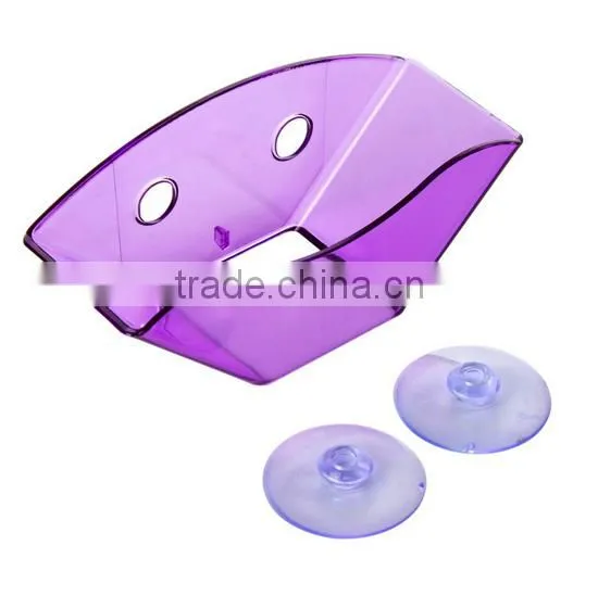 Double Suction Cup Sink Shelf Soap Sponge Drain Rack / Bath Kitchen Sucker Storage / Storage Rack Bathroom Shelves photo-4