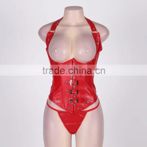 High Quality Hot Sale Cheap Plus Size Steel Boned Underbust Corset photo-3