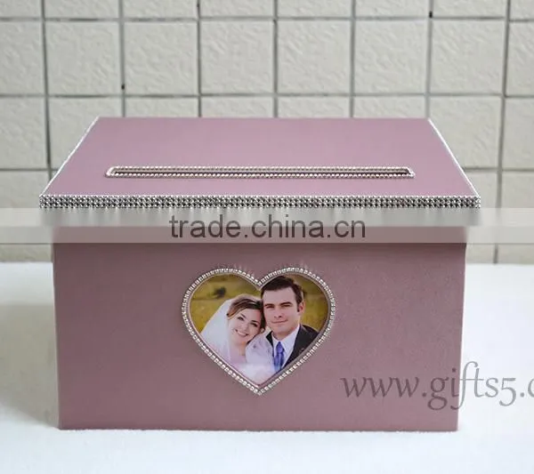 Luxury Handmade Wedding Card Holders With Photo Frame photo-3
