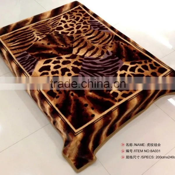 Manufactory Walmart China Home Textile China Supplier Mink Royal Blanket photo-3
