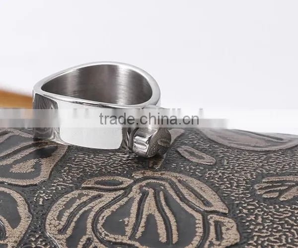 2016 New Arrival Fashion Wholesale 3161 Stainless Steel Lovely Bear Finger Ring photo-3