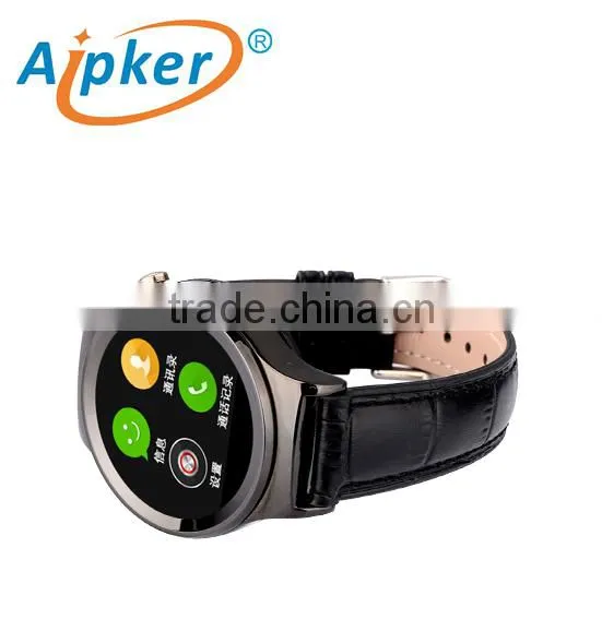 Newest Smart Watch Fasionable Round Smart Watch Phone,smart Watch Mtk6260 photo-2