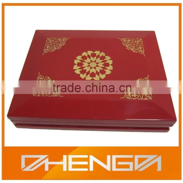 HOT SALE Factory Price Custom Made-in-china Glass Lid Wooden Tea Box for Gift (ZDS-SJF031) photo-2