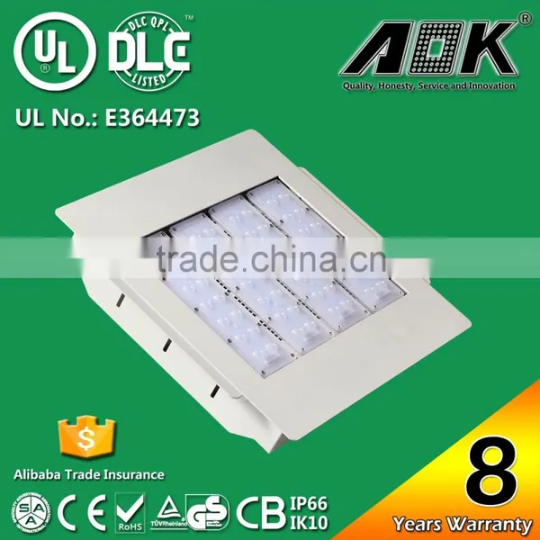 MW HLG Class 1 Drivers 160W Retrofit LED Recessed Canopy Light With 8 Years Warranty photo-2
