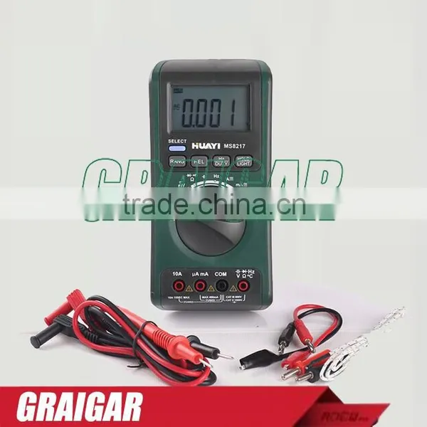 Digital Multimeter High Quality Portable Multimeter Voltage AC/DC Current Resistance MS8217 photo-2