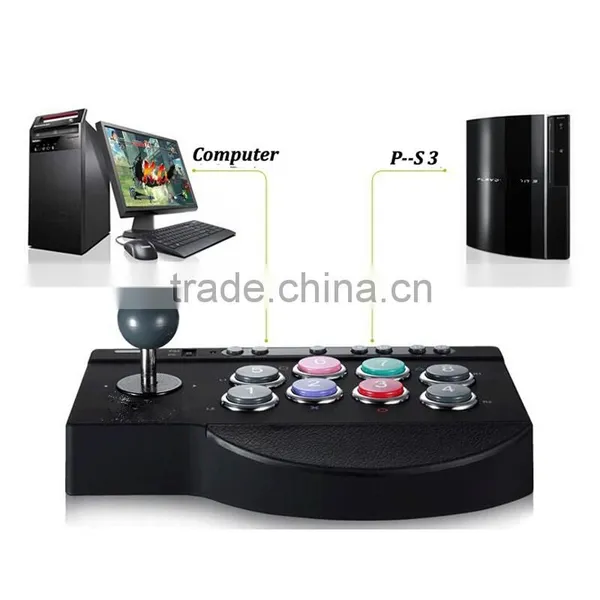 The Tilt the Arcade Joystick USB no Delay Handles Computer Game Tekken Street Fighter The King of Fighters the Rocker photo-5