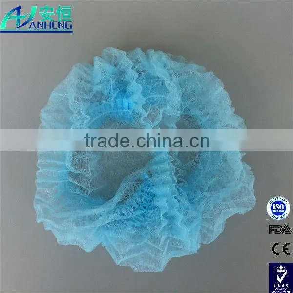 Colorful Nonwoven Disposable PP Hair Cover,clip Cap,nurse Cap in FDA/CE/ISO Standard photo-5