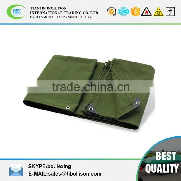 18 oz Heavy Duty Canvas Tarp Green Color,Heavy Duty Canvas Polyester Canvas Tarps