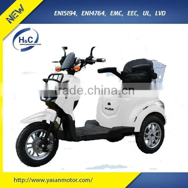 1000W 60V Cool Portable Elderly Electric Scooter With 3 Wheel for Sale